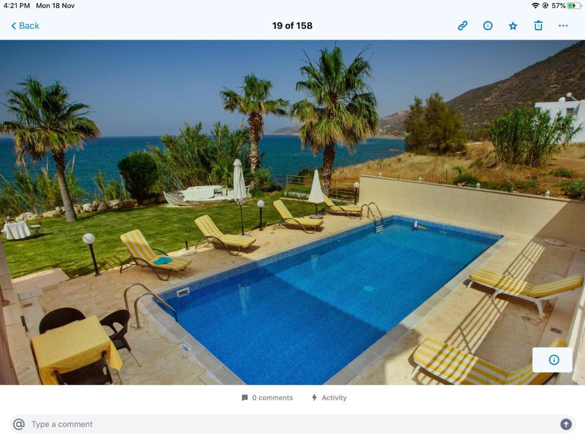 Kallinousa Beach Villa Pomósz Kültér fotó