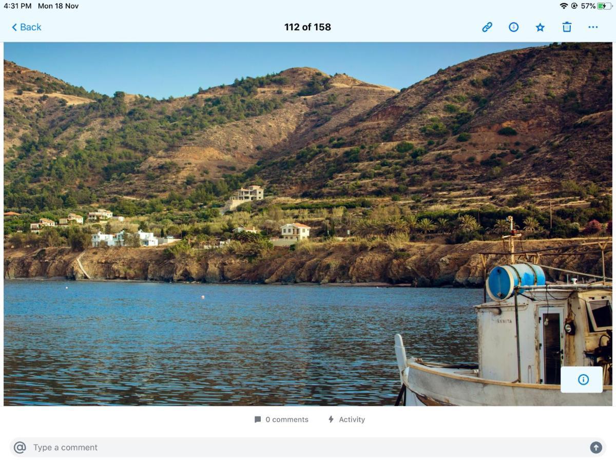 Kallinousa Beach Villa Pomósz Kültér fotó